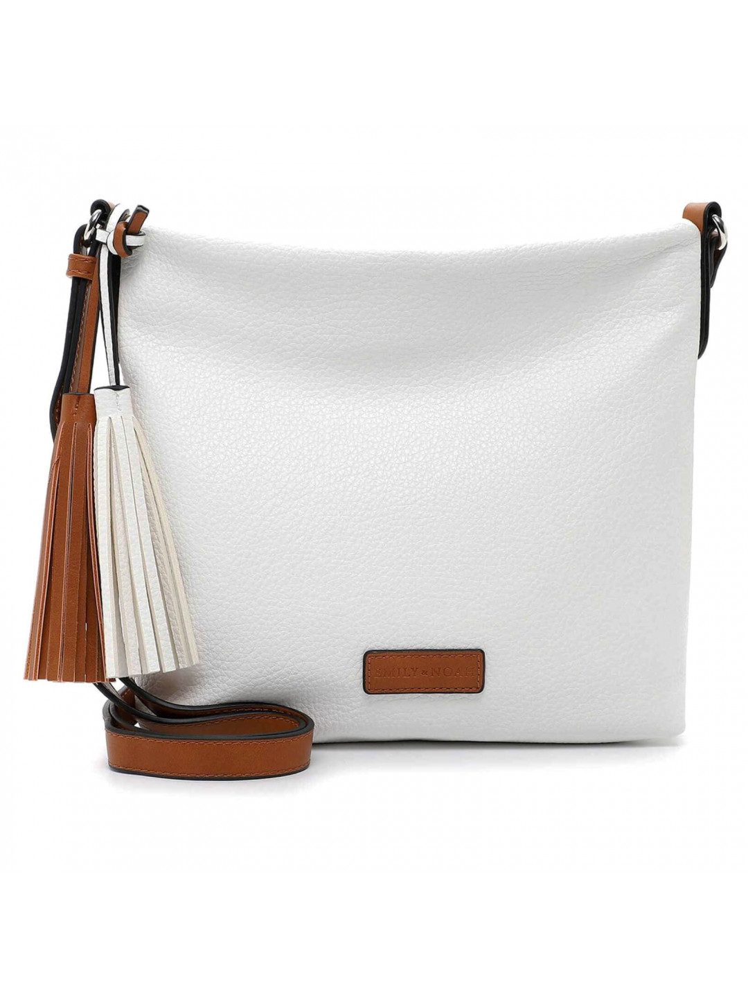 Dámská crossbody kabelka Emily & Noah Palua – bílá